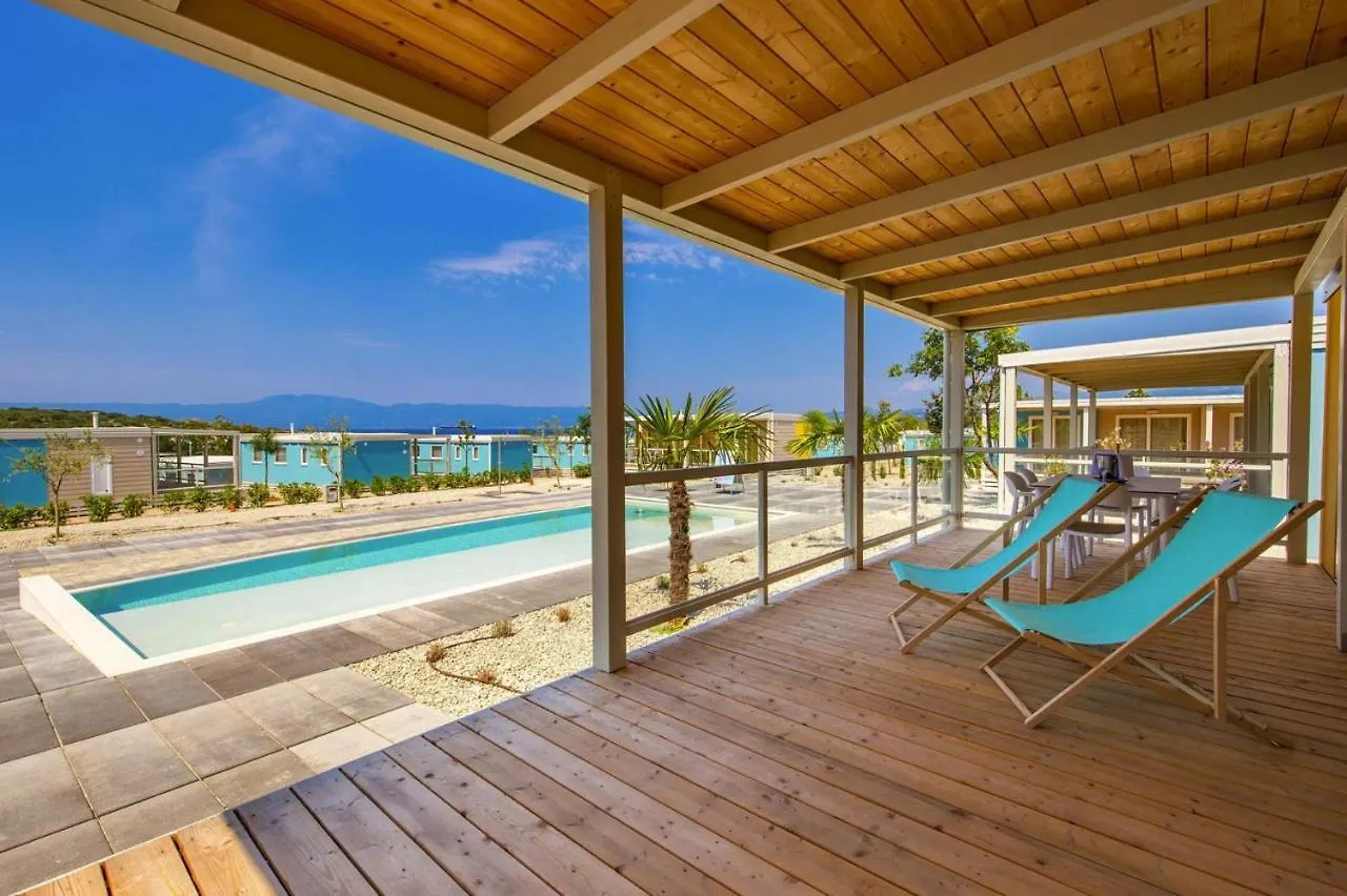 Mobile Homes In Camping Omisalj, Island Krk, With Swimmingpool